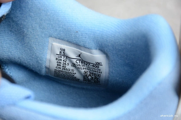 CT8527-400 CT8527-400 Blue University Retro 4 Jordan Air 0205